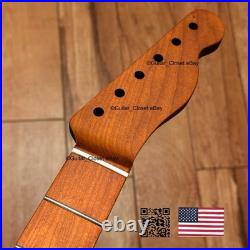 Vintage 21 Fret Roasted Maple Tele Telecaster Neck Fits Fender Warmoth body vTM3