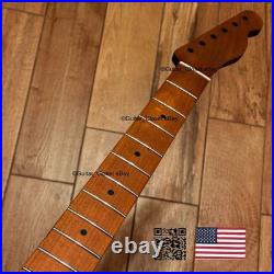 Vintage 21 Fret Roasted Maple Tele Telecaster Neck Fits Fender Warmoth body vTM3