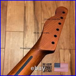 Vintage 21 Fret Roasted Maple Tele Telecaster Neck Fits Fender Warmoth body vTM3