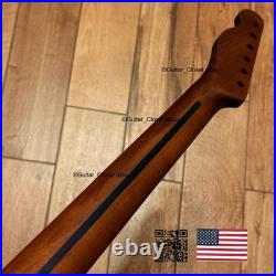 Vintage 21 Fret Roasted Maple Tele Telecaster Neck Fits Fender Warmoth body vTM3