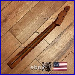 Vintage 21 Fret Roasted Maple Tele Telecaster Neck Fits Fender Warmoth body vTM3