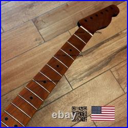 Vintage 21 Fret Roasted Maple Tele Telecaster Neck Fits Fender Warmoth body vTMY