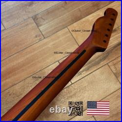 Vintage 21 Fret Roasted Maple Tele Telecaster Neck Fits Fender Warmoth body vTMY