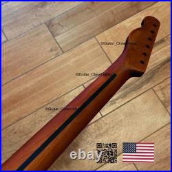 Vintage 21 Fret Roasted Maple Tele Telecaster Neck Fits Fender Warmoth body vTMY