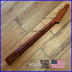Vintage 21 Fret Roasted Maple Tele Telecaster Neck Fits Fender Warmoth body vTMY