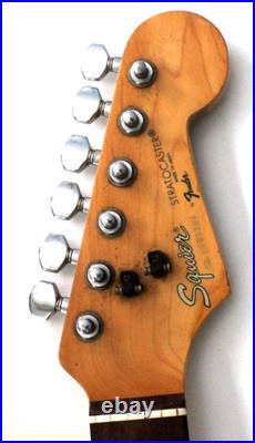 Vintage Fender Squier M I Japan Stratocaster Neck 21 Frets Rosewood Board #2008