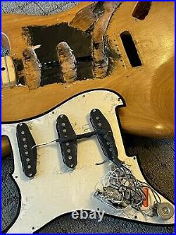 Vintage Strat Stratocaster Partscaster 1972 Fender Neck 1965 Fender Case
