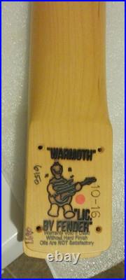 Warmoth Strat Vintage Tint Maple 6150 standard thin C Stratocaster neck