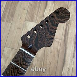 Wenge Strat Guitar Neck Nitro Satin Fits Warmoth & Fender WST01