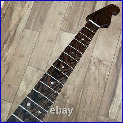 Wenge Strat Guitar Neck Nitro Satin Fits Warmoth & Fender WST01