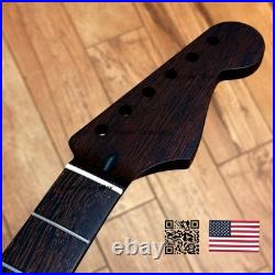 Wenge Strat Guitar Neck Satin Stratocaster Fits Warmoth & Fender Bodies WS3