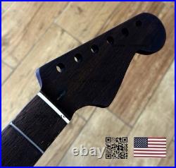 Wenge Strat Guitar Neck Satin Stratocaster Fits Warmoth & Fender Bodies WSC