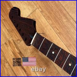 Wenge Strat Stainless Frets Guitar Neck Nitro Satin Fits Warmoth & Fender WS2