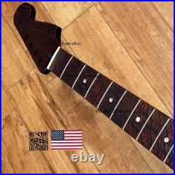 Wenge Strat Stainless Frets Guitar Neck Nitro Satin Fits Warmoth & Fender WS2