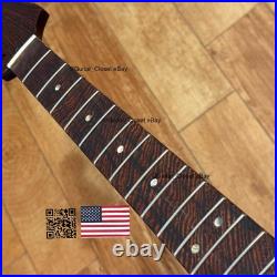 Wenge Strat Stainless Frets Guitar Neck Nitro Satin Fits Warmoth & Fender WS2