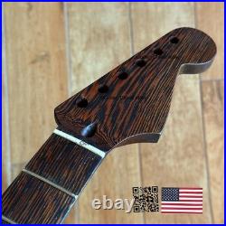 Wenge Strat Stainless Frets Guitar Neck Nitro Satin Fits Warmoth & Fender WS4