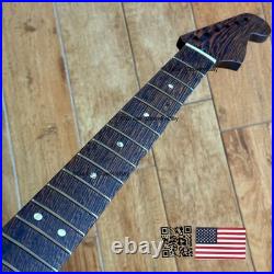 Wenge Strat Stainless Frets Guitar Neck Nitro Satin Fits Warmoth & Fender WS4