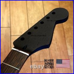 Wenge Strat Stainless Frets Guitar Neck Nitro Satin Fits Warmoth & Fender WS7
