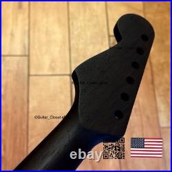 Wenge Strat Stainless Frets Guitar Neck Nitro Satin Fits Warmoth & Fender WS7