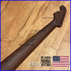 Wenge Strat Stainless Frets Guitar Neck Nitro Satin Fits Warmoth & Fender WSSJ Wenge Strat Stainless Frets Guitar Neck Nitro Satin Fits Warmoth & Fender WSSJ